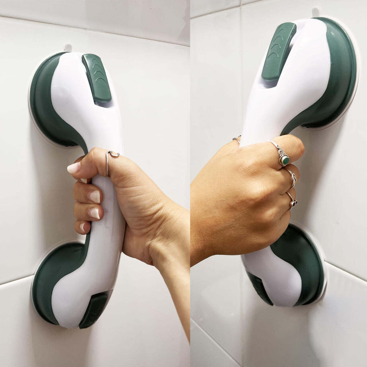 Agarraderas de Baño con Ventosa – Seguridad y Confianza en tu Hogar