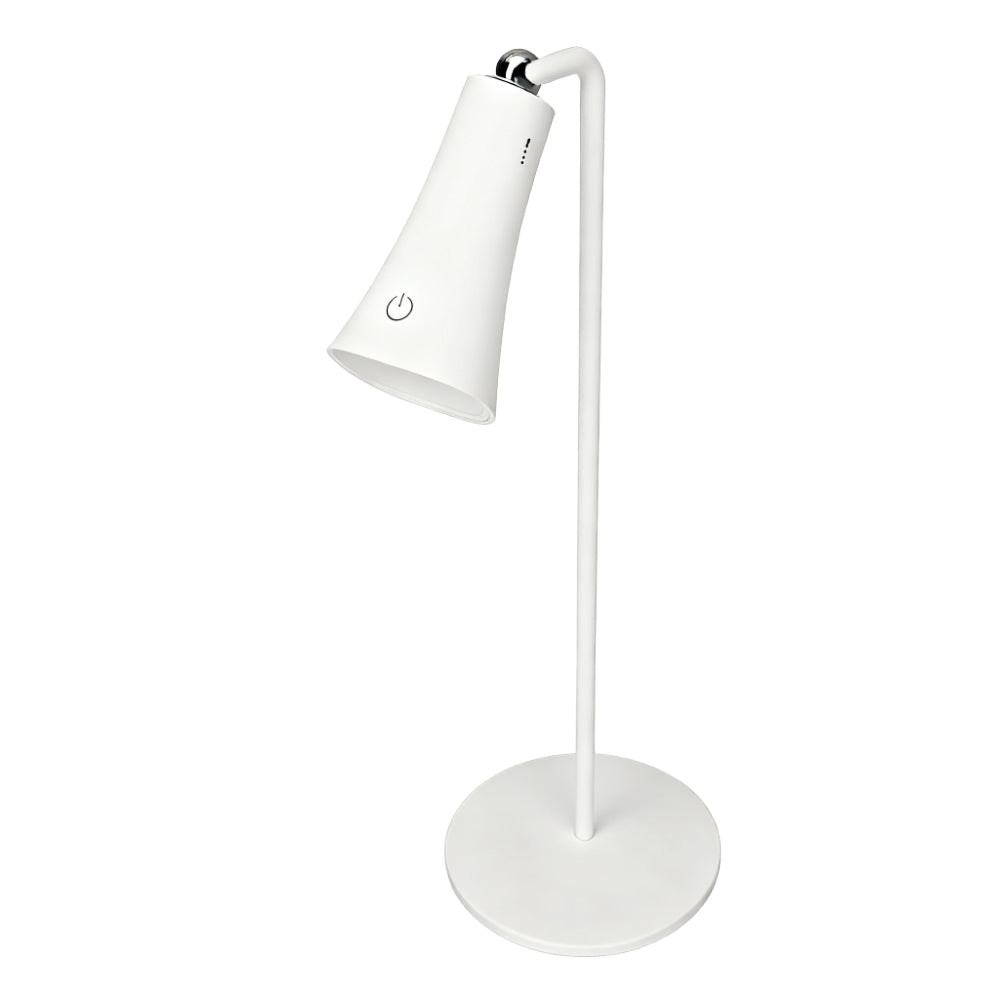 Lámpara de escritorio 4 en 1 ( blanco negro )