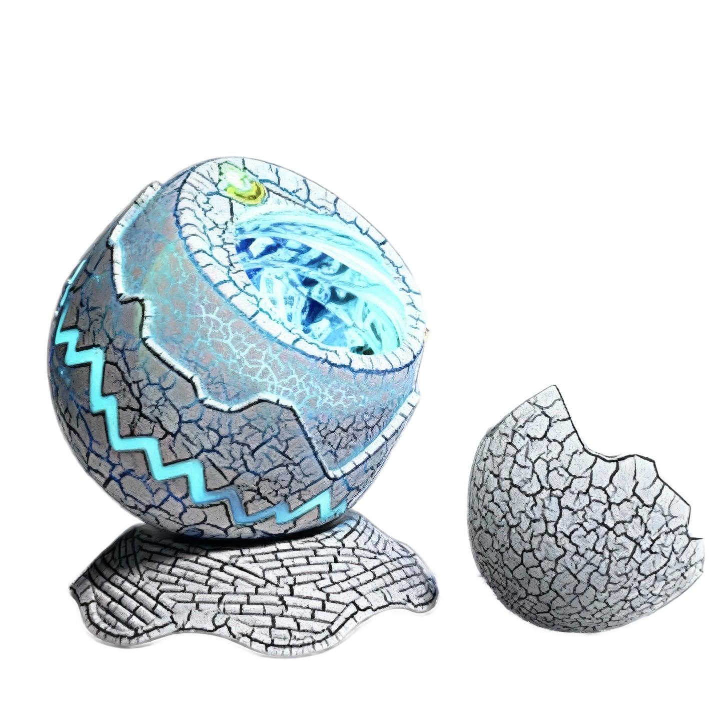 Proyector de galaxia con diseño de huevo dinosaurio